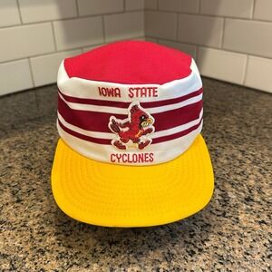Hat Iowa State Cyclones AJD Snapback Hat Classic Stripes Cy Made USA